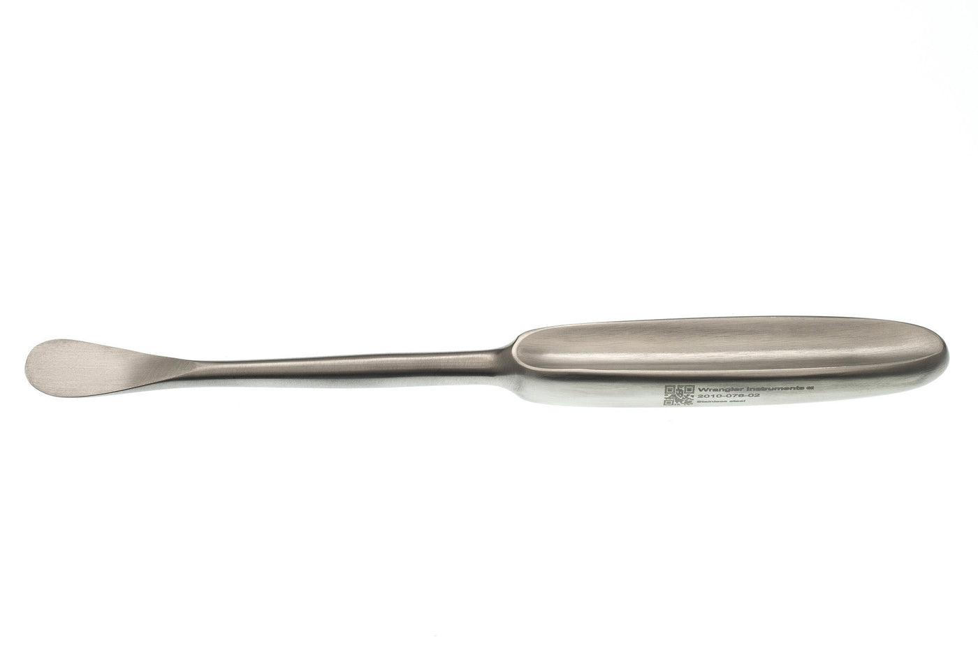 Langenbeck Elevator 7-1/2 inch, Wide End, Sharp blade 17mm wide