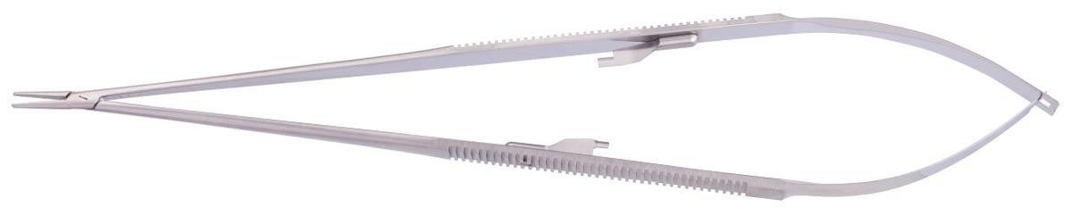 Castroviejo Needle Holders 12″ Straight Dusted Jaw surface